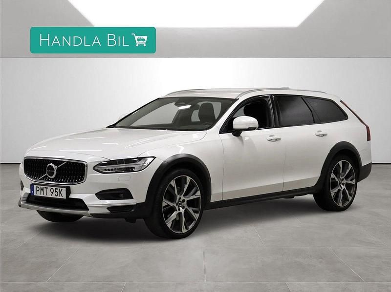 Vit Begagnad 2022 Volvo V90 CC Kombi | 399 900 kr (Marknadspris) - Bild 1/4
