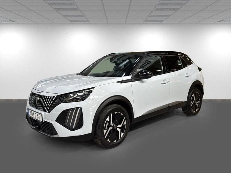 Vit Begagnad 2023 Peugeot 2008 GT SUV | 233 500 kr (Marknadspris) - Bild 1/4