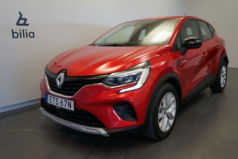 Röd Begagnad 2021 Renault Captur Zen SUV | 209 500 kr (Bra pris) - Bild 1/3