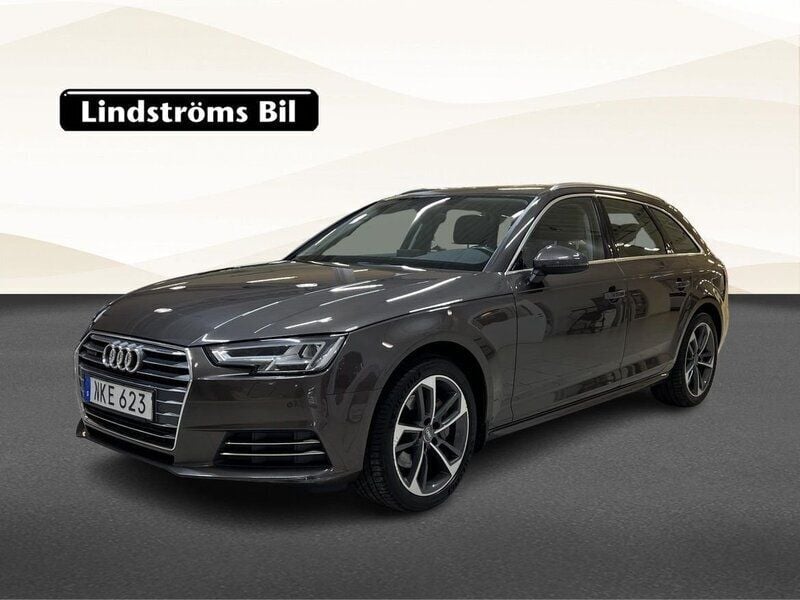 Brun Begagnad 2017 Audi A4 Sport Kombi | 179 900 kr - Bild 1/3