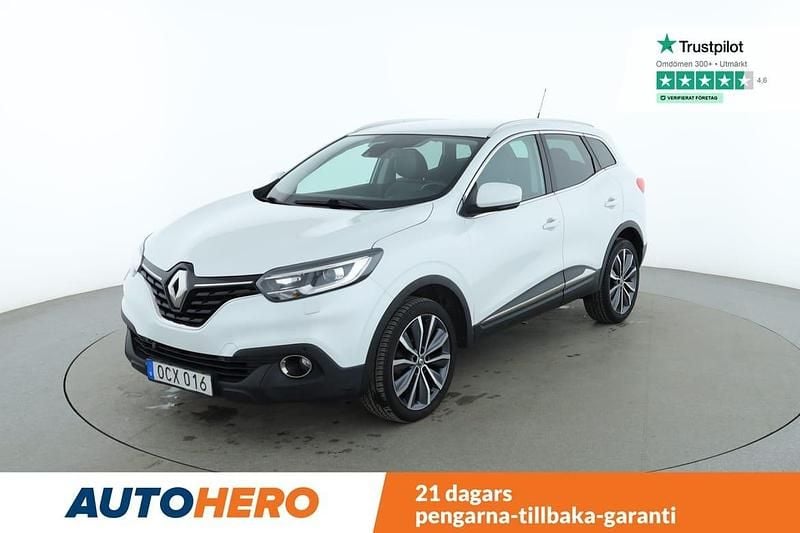 Vit Begagnad 2016 Renault Kadjar Zen SUV | 136 000 kr (Marknadspris) - Bild 1/4