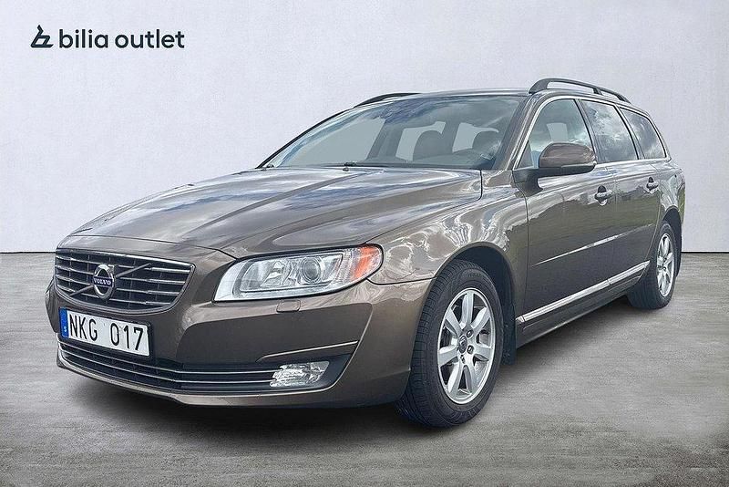 Brun Begagnad 2013 Volvo V70 Momentum Kombi | 139 900 kr (Lite dyr) - Bild 1/3