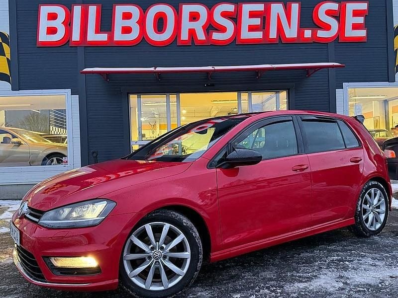 Begagnad VW Golf VII GT 150 HK (110 kW) 2016 Röd Halvkombi