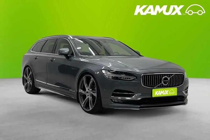 Silver/grå Begagnad 2017 Volvo V90 Inscription Kombi | 309 800 kr (Lite dyr) - Bild 1/4