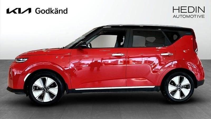Begagnad Kia Soul EV Advance 150 kW (204 HK) 2021 Röd SUV
