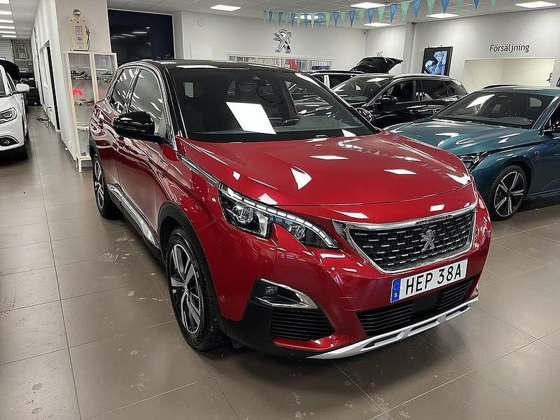 Begagnad Peugeot 3008 GT 200 HK (147 kW) 2020 Röd SUV