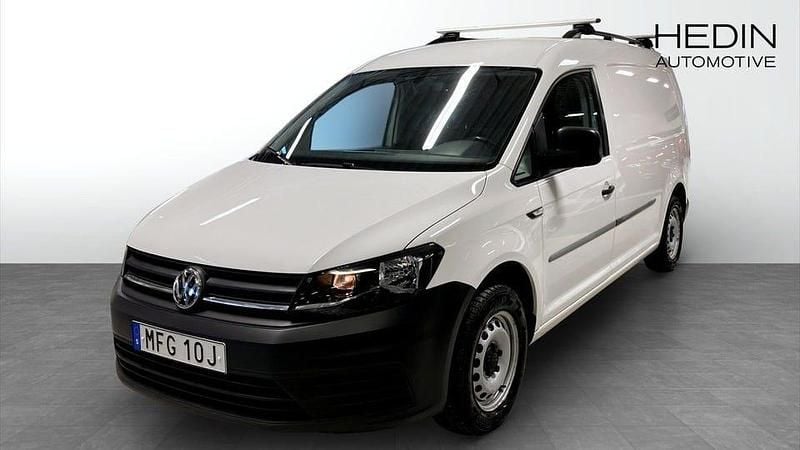 Begagnad VW Caddy 102 HK (75 kW) 2019 Vit Minibuss