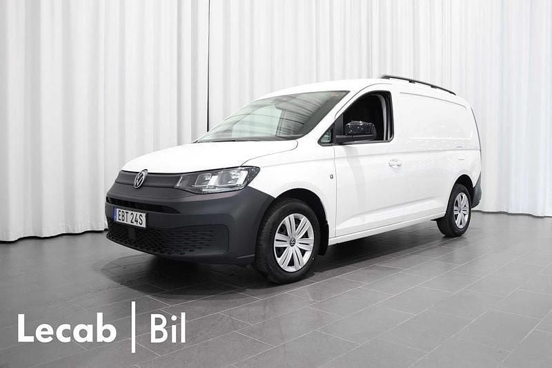Vit Begagnad 2023 VW Caddy Minibuss | 289 500 kr (Marknadspris) - Bild 1/4