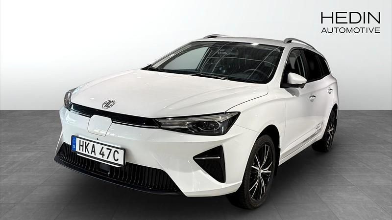 Vit (white) Begagnad 2023 MG MG5 EV Luxury Kombi | 289 900 kr (Dyr) - Bild 1/4