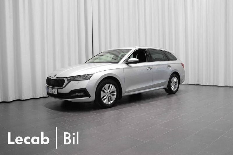 Silver Begagnad 2021 Skoda Octavia Kombi | 209 500 kr (Bra pris) - Bild 1/4