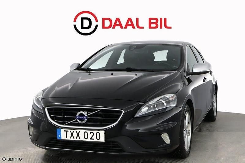 Begagnad Volvo V40 R-Design 120 HK (88 kW) 2016 Svart Halvkombi