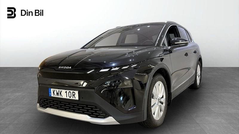Svart Begagnad 2025 Skoda Elroq SUV | 499 900 kr - Bild 1/4
