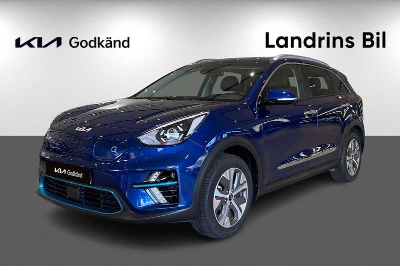 Blå Begagnad 2021 Kia e-Niro 2 SUV | 249 000 kr (Bra pris) - Bild 1/4