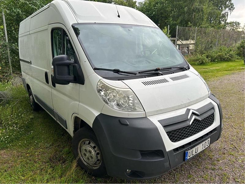 Vit Begagnad 2012 Citroën Jumper Minibuss | 32 000 kr - Bild 1/4