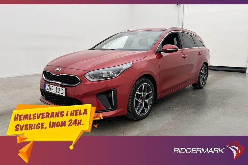 Röd Begagnad 2019 Kia Ceed Sportswagon GT-Line Kombi | 209 800 kr (Marknadspris) - Bild 1/3