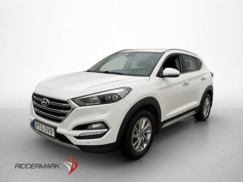 Begagnad Hyundai Tucson 177 HK (130 kW) 2018 Vit SUV