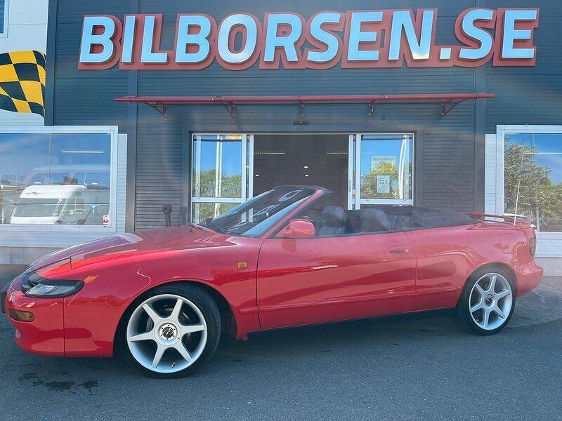 Röd Begagnad 1991 Toyota Celica Cab | 169 000 kr - Bild 1/4