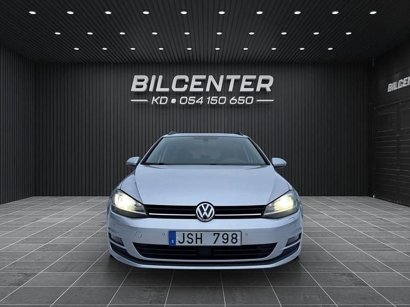 Begagnad VW Golf VII 105 HK (77 kW) 2013 Silver Kombi