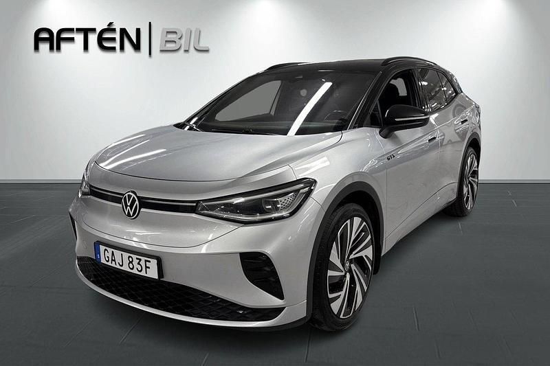 Silver Begagnad 2022 VW ID.4 GTX SUV | 389 800 kr (Bra pris) - Bild 1/3