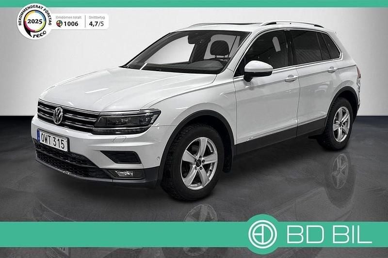 Gråmetallic Begagnad 2018 VW Tiguan SUV | 236 900 kr (Marknadspris) - Bild 1/3