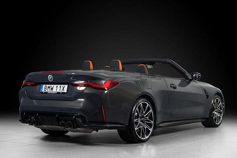 Begagnad BMW M4 Cabriolet Competition Edition 510 HK (375 kW) 2023 Grå Cab