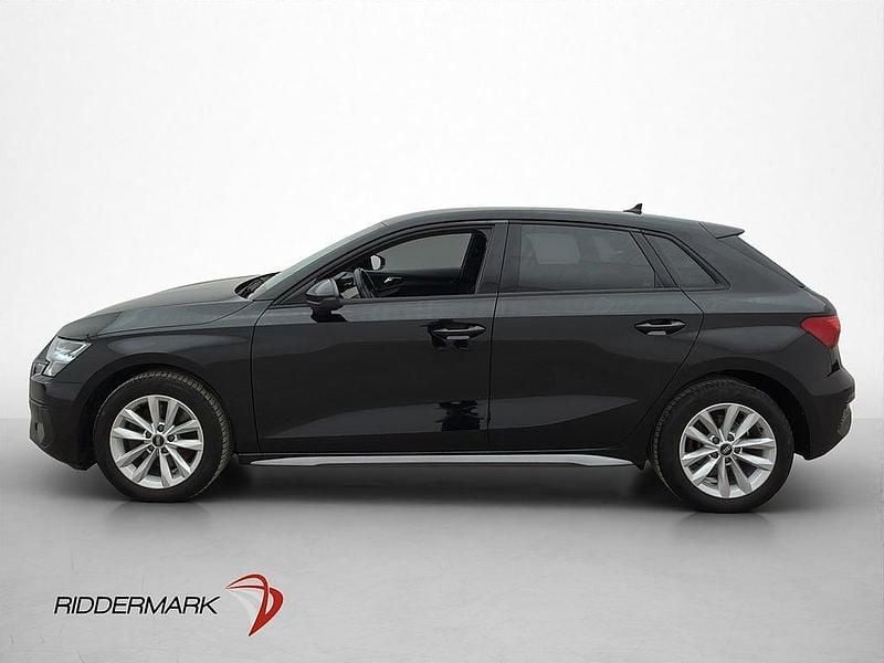 Begagnad Audi A3 Proline 150 HK (110 kW) 2021 Svart Sedan