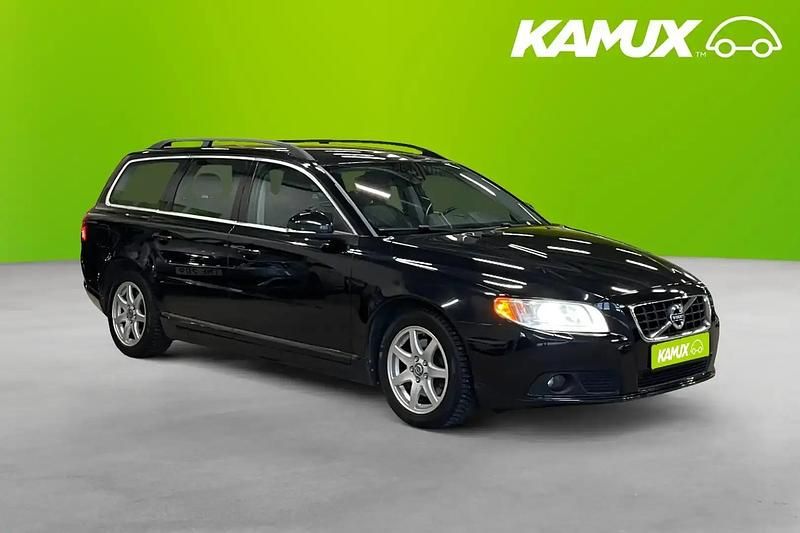 Svart Begagnad 2013 Volvo V70 Momentum Kombi | 98 700 kr (Marknadspris) - Bild 1/4
