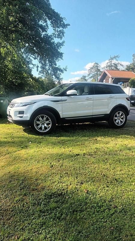 Begagnad Land Rover Range Rover evoque 150 HK (110 kW) 2013 Vit SUV