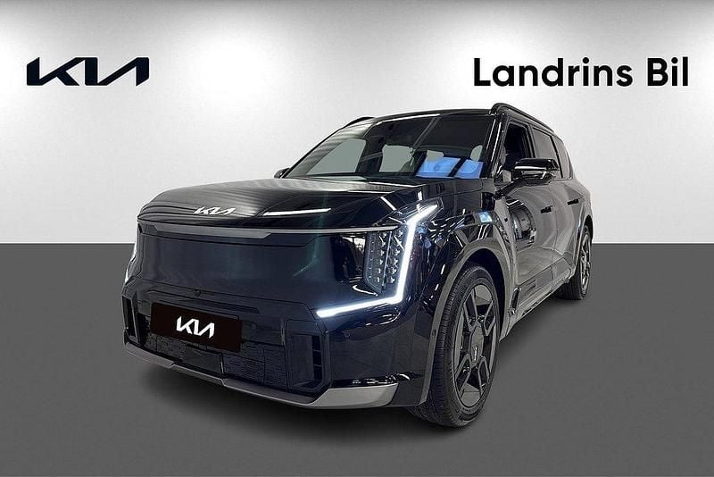 Svart Begagnad 2024 Kia EV9 3 SUV | 789 300 kr (Superpris) - Bild 1/4
