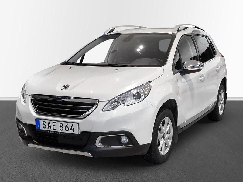 Vit Begagnad 2015 Peugeot 2008 SUV | 99 500 kr (Lite dyr) - Bild 1/4