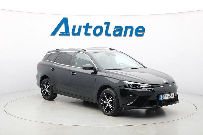 Svart Begagnad 2022 MG MG5 EV Long Range Luxury Kombi | 209 900 kr (Marknadspris) - Bild 1/3