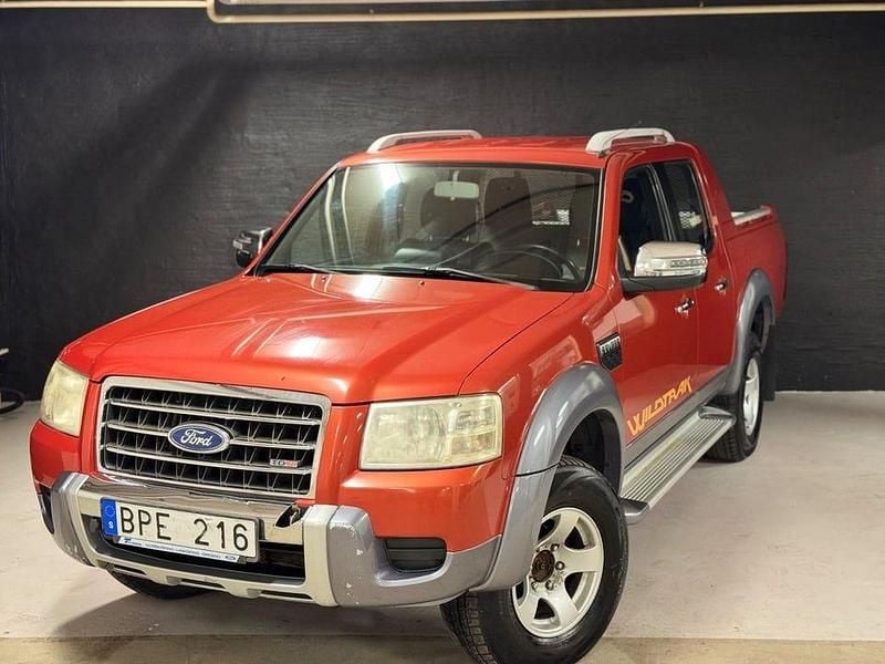 Begagnad Ford Ranger Wildtrack 143 HK (105 kW) 2008 Orange Pickup