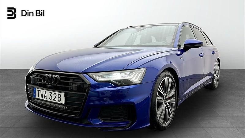 Blå Begagnad 2023 Audi A6 S-Line Kombi | 439 000 kr (Marknadspris) - Bild 1/4
