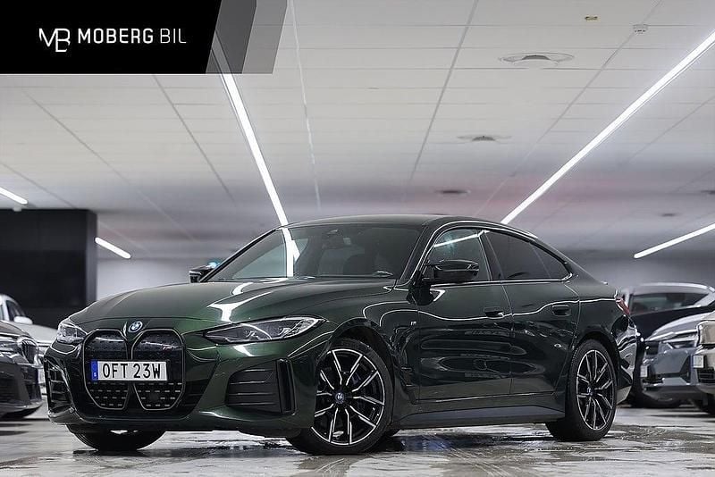 Begagnad BMW i4 M Sport 442 kW (601 HK) 2022 Grön Sedan