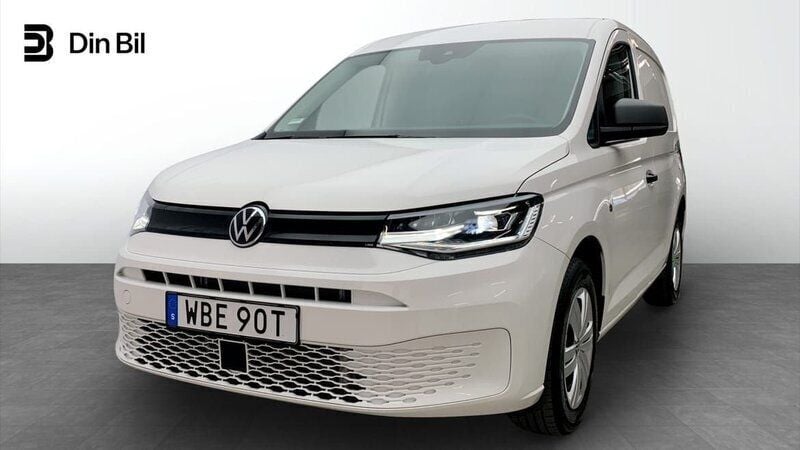 Vit (candyvit) Begagnad 2024 VW Caddy Minibuss | 319 900 kr (Superpris) - Bild 1/4