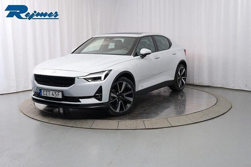 Silver Begagnad 2020 Polestar 2 Pilot Sedan | 359 900 kr (Marknadspris) - Bild 1/4