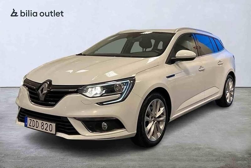 Vit Begagnad 2018 Renault Mégane GrandTour Kombi | 114 900 kr - Bild 1/1