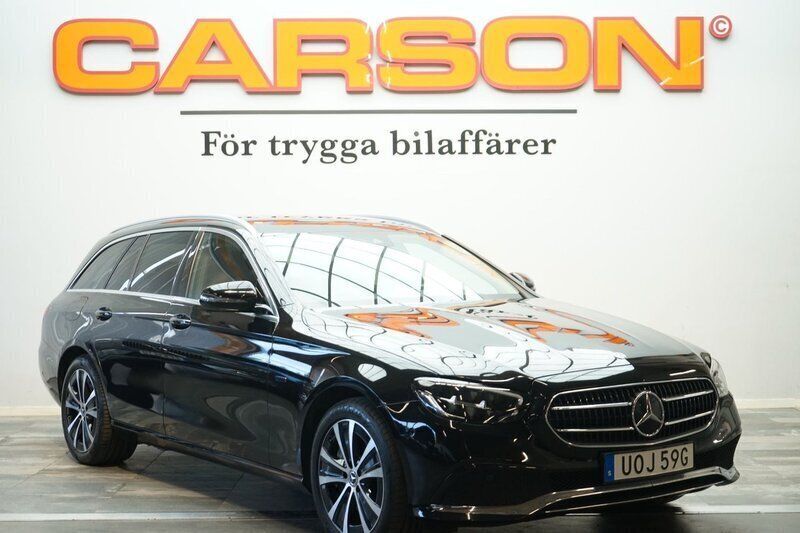 Svart Begagnad 2021 Mercedes E300 Kombi | 389 900 kr (Marknadspris) - Bild 1/4