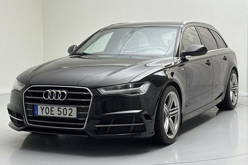 Svart Begagnad 2018 Audi A6 S-Line Kombi | 198 000 kr (Superpris) - Bild 1/4