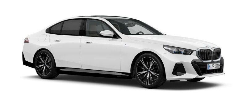Vit Ny 2025 BMW 530e Comfort Edition Sedan | 797 300 kr (Marknadspris) - Bild 1/4