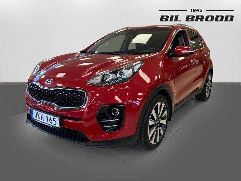 Röd Begagnad 2016 Kia Sportage SUV | 219 800 kr (Lite dyr) - Bild 1/4