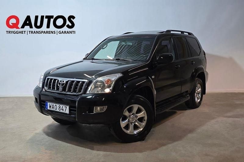 Svart Begagnad 2004 Toyota Land Cruiser SUV | 289 900 kr - Bild 1/3