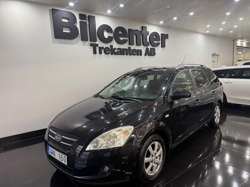 Svart Begagnad 2008 Kia Ceed Sportswagon 4 Kombi | 49 900 kr (Marknadspris) - Bild 1/4