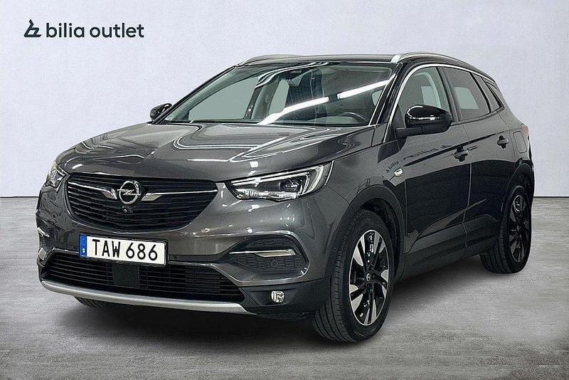 Grå Begagnad 2021 Opel Grandland X Ultimate SUV | 239 900 kr (Bra pris) - Bild 1/3
