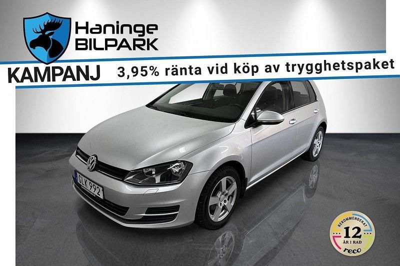Silver Begagnad 2014 VW Golf VII Halvkombi | 99 900 kr (Marknadspris) - Bild 1/3