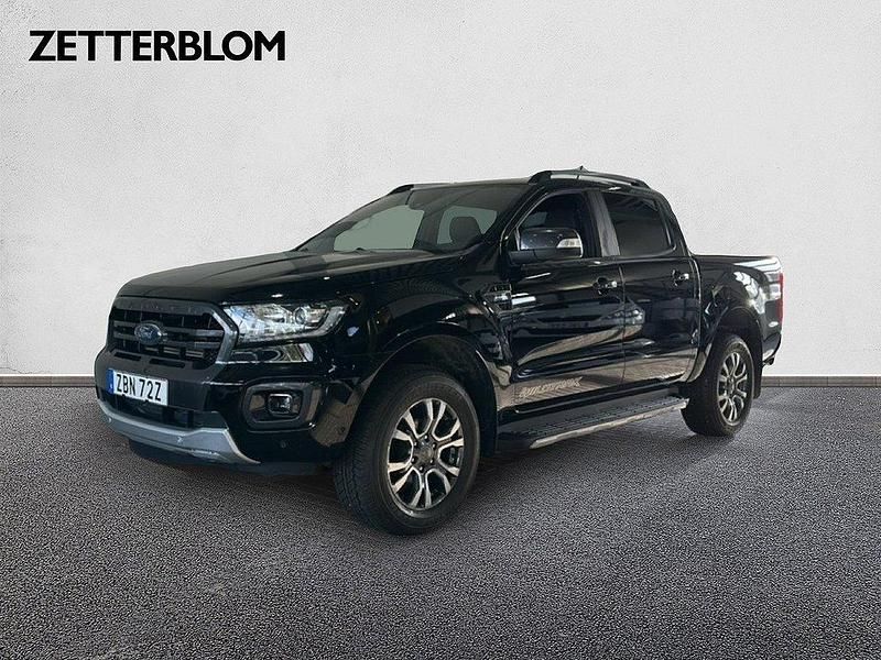 Svart Begagnad 2020 Ford Ranger Pickup | 359 000 kr (Bra pris) - Bild 1/4