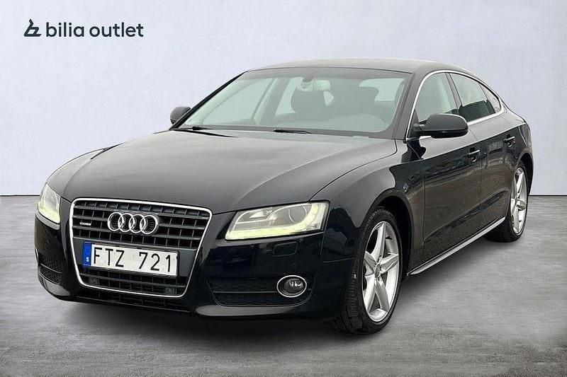 Begagnad Audi A5 Sportback Comfort 211 HK (155 kW) 2011 Svart Halvkombi