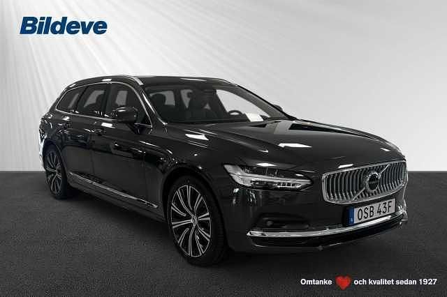 Grå Begagnad 2022 Volvo V90 Plus Kombi | 429 900 kr (Marknadspris) - Bild 1/4