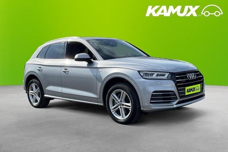 Silver (grå) Begagnad 2020 Audi Q5 S-Line SUV | 309 800 kr (Superpris) - Bild 1/3