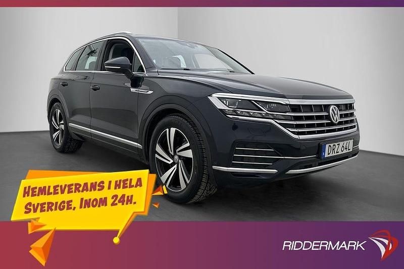 Begagnad VW Touareg 286 HK (210 kW) 2019 Mörkblå SUV